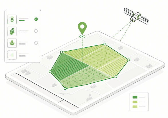 Crop planning field mapping and soil analytics