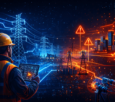 Predictive maintenance alerts over a smart grid